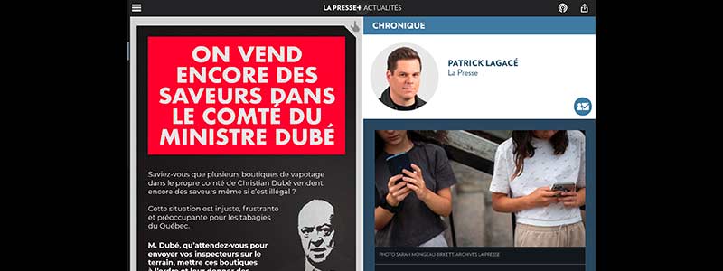 Explosion de saveurs dans le comté de Christian Dubé!