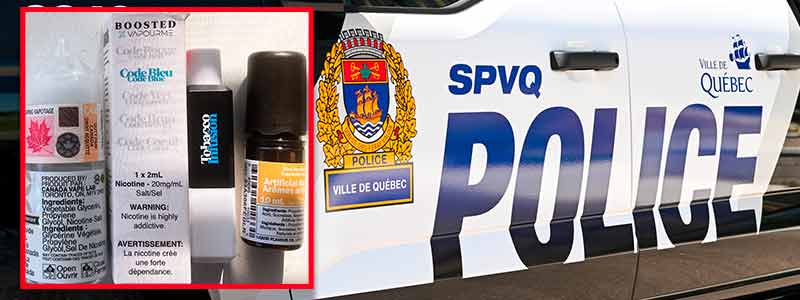 Les récentes saisies policières font d’ACCÈS VAPOTAGE une nécessité!